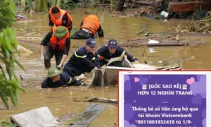 'Cú đấm' minh bạch của 12 nghìn trang sao kê cứu trợ lũ lụt